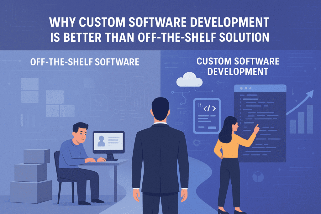 Custom Software Development vs. Off-the-Shelf Software