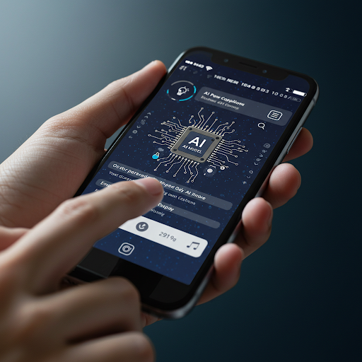 On-Device AI mobile app ensures real-time responsiveness and faster results.
