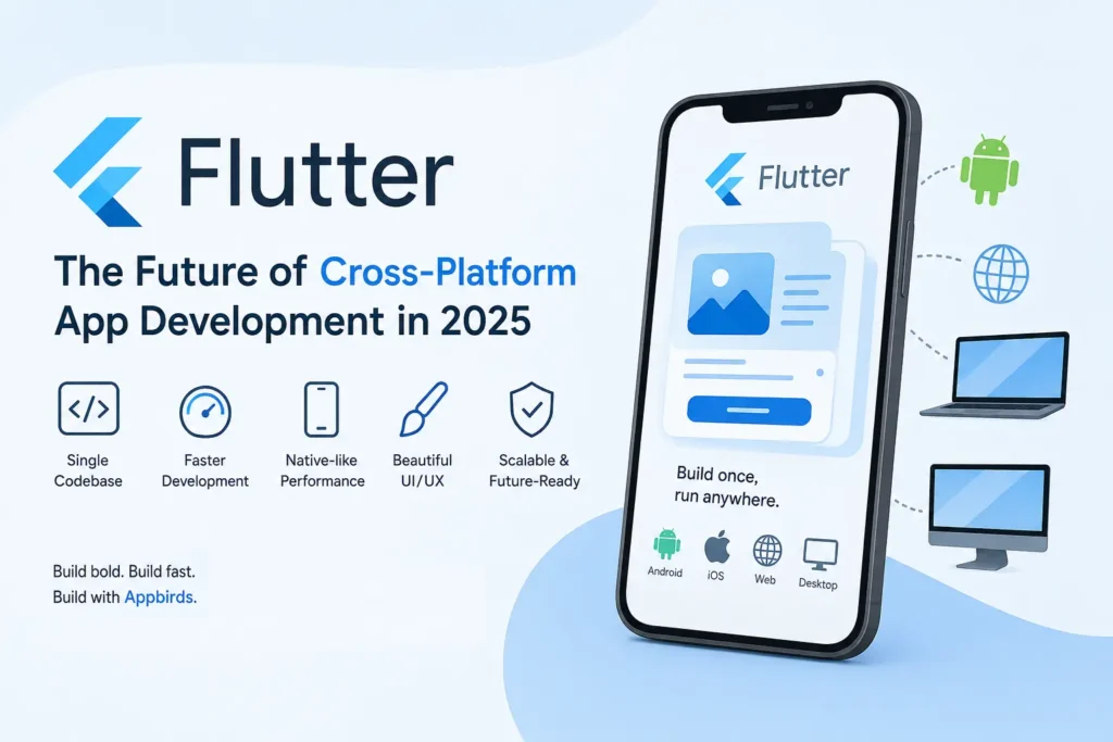Flutter the furure of cross-platform: mobile (android, ios), web, and desktop!
