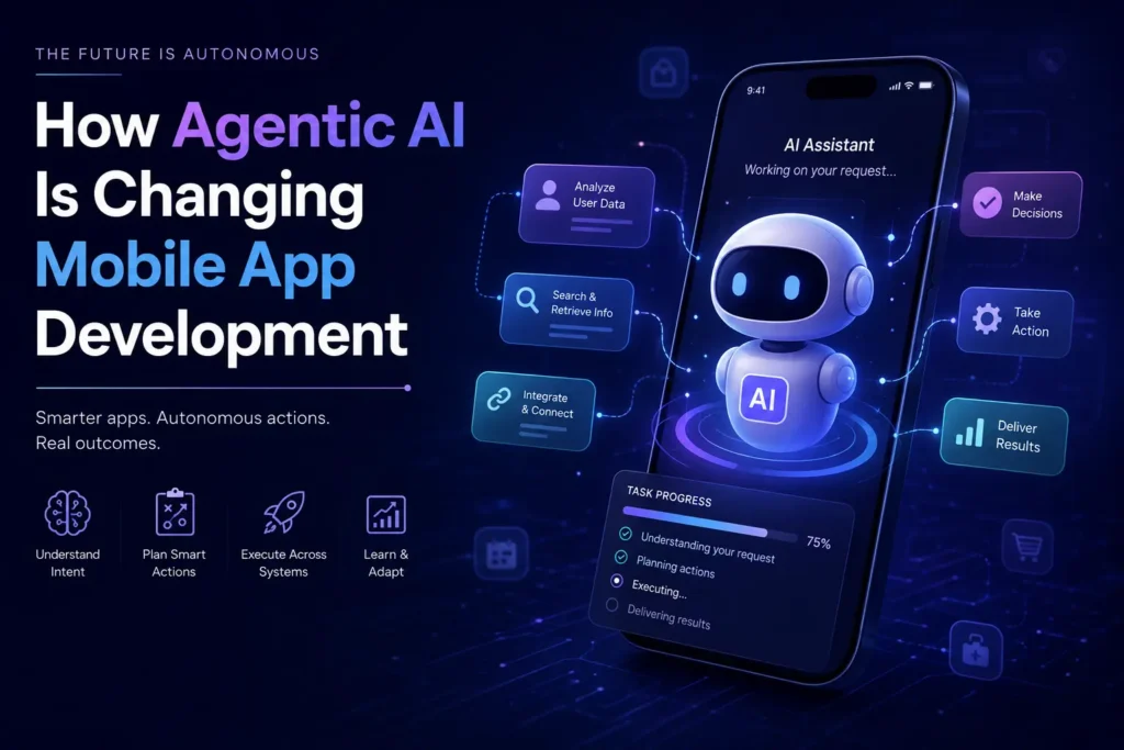How Agentic AI Is changing Mobile App Development