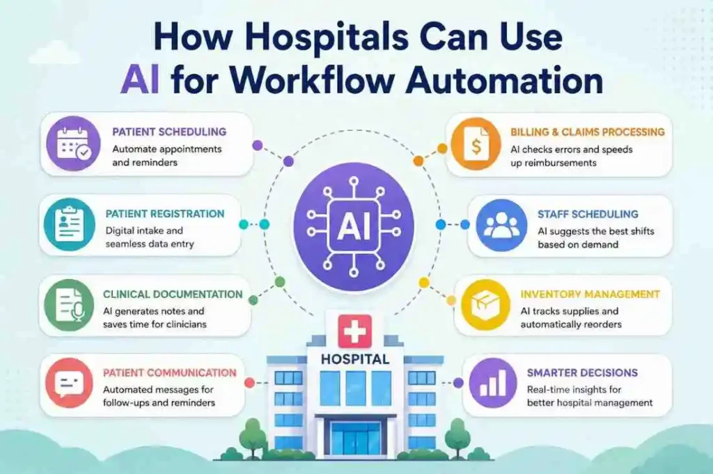 How Hospitals Can Use AI for Workflow Automation