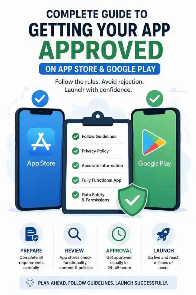 Complete Guide to Getting Your App Approved on Apple App Store & Google Play